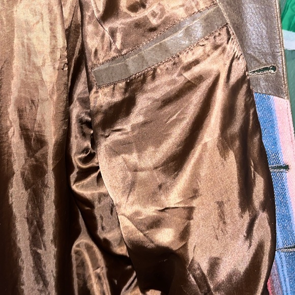 Vintage Grizzly Outfitters Wool Leather Bomber Jacket - Picture 7 of 12